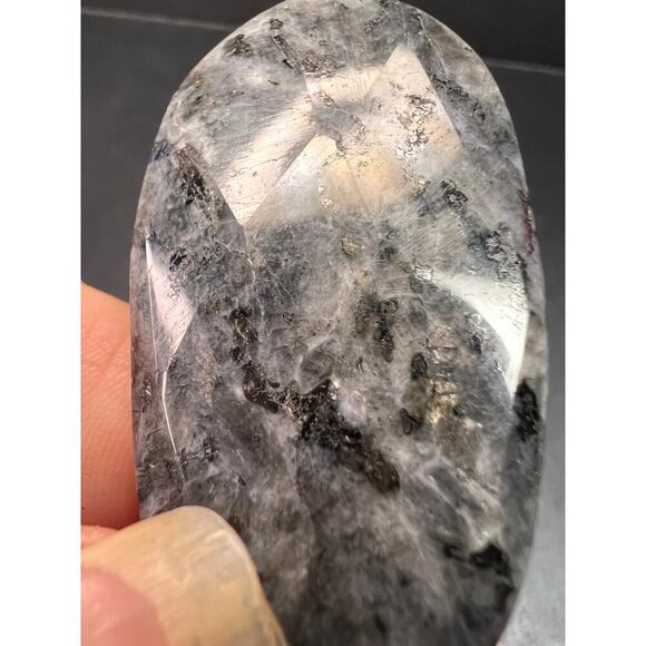 NEW Larvakite 30 inch necklace with pendant - Picture 5 of 10